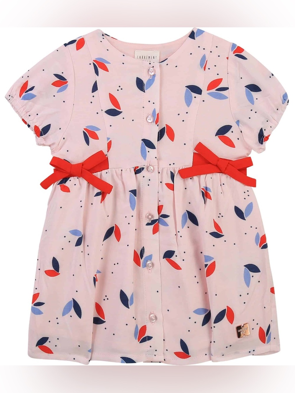 Carrement Beau Baby Girl Pink Dress, 3 Years